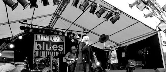 At the Upton Blues festival